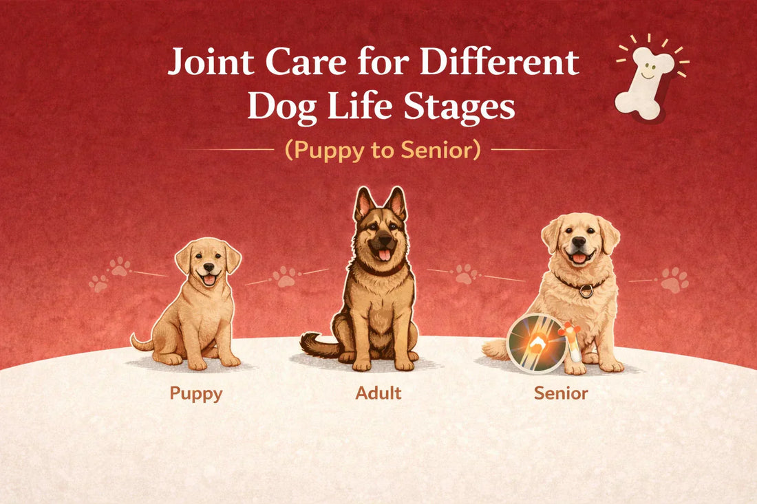Joint Care for Different Dog Life Stages