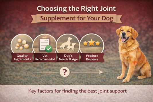 best dog joint supplement criteria