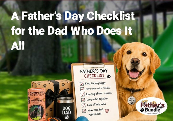 A Father's Day Checklist for the Dog Dad's Who Do It All