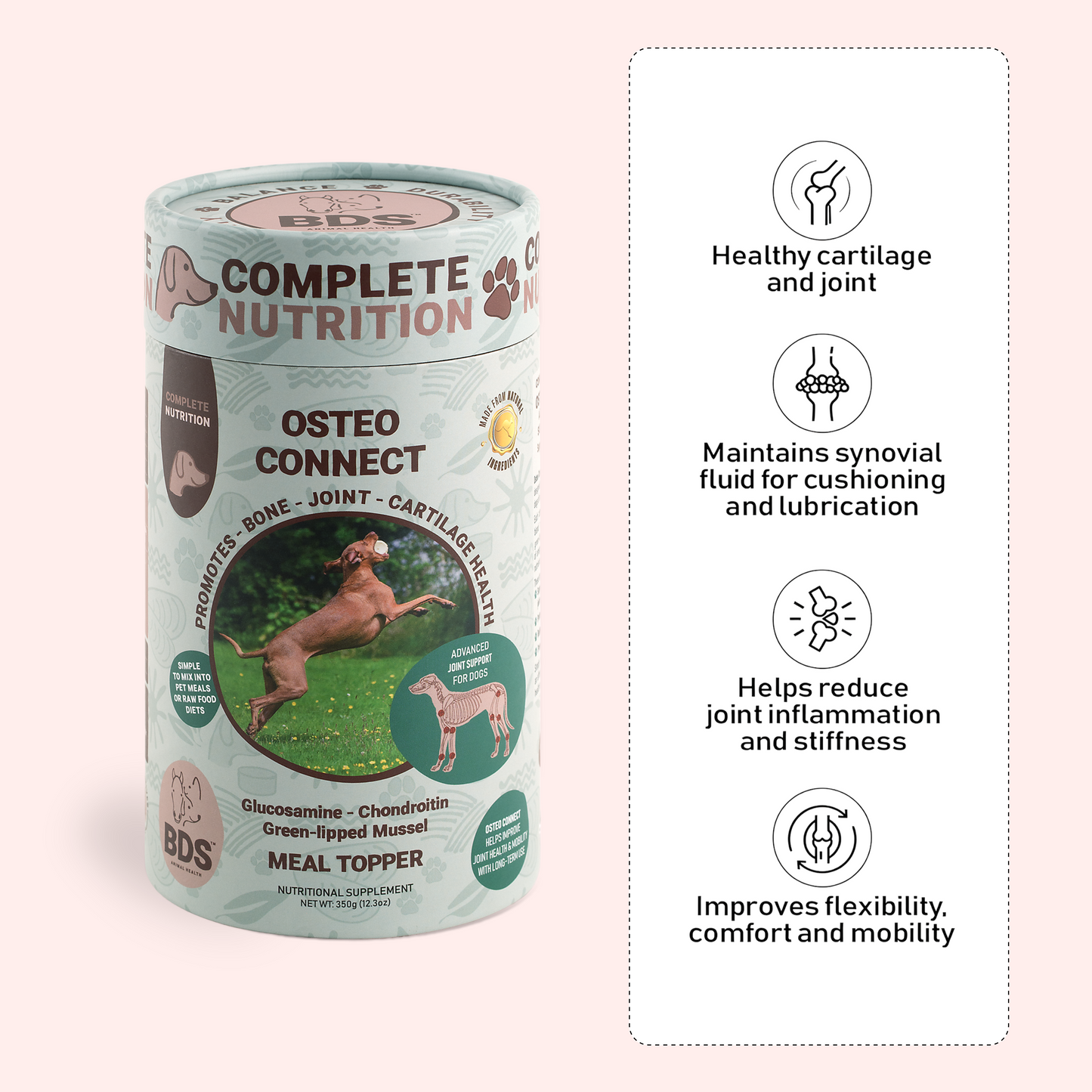 Osteo Connect - Green Lipped Mussel Joint Support for Dogs