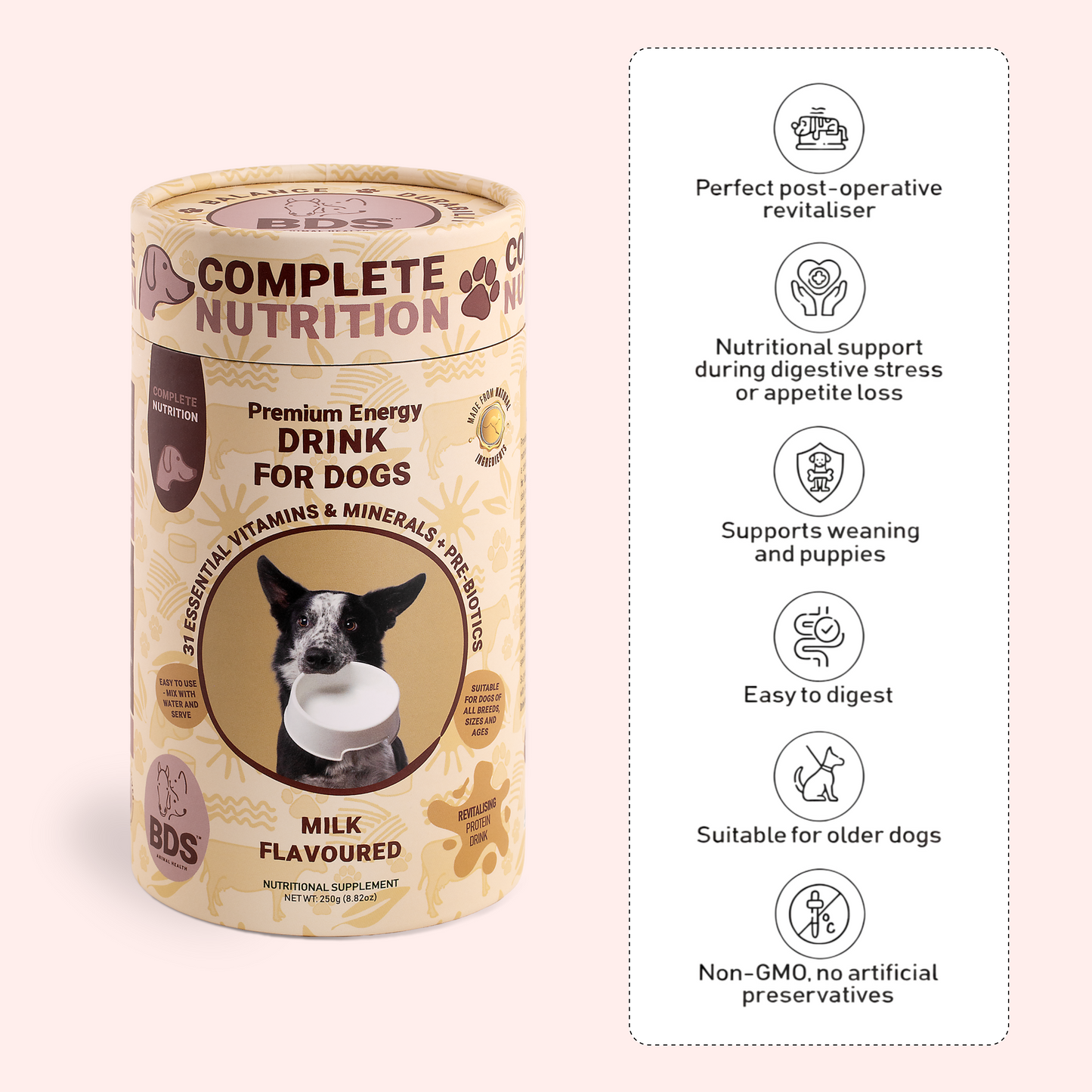 Premium Energy Enriched Drink for Dogs