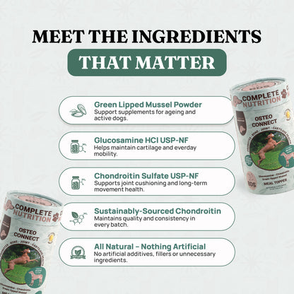 Osteo Connect - Green Lipped Mussel Joint Support for Dogs